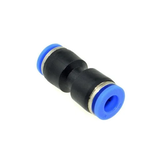 Conexão Pneumática PU 8mm rosca 1/4 pol